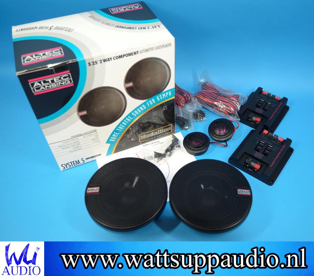 ALTEC LANSING SYSTEM 5 13cm / 5.25'' Composet /speakers USA, Ophalen of Verzenden, Nieuw
