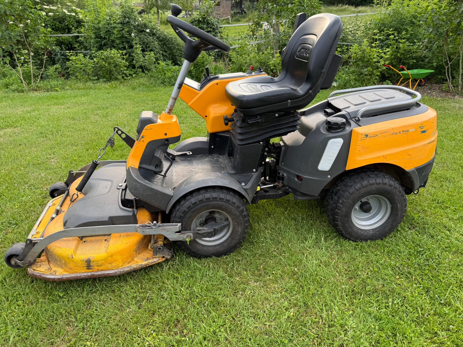 Stiga Park Pro 540iX – Bouwjaar 2018, Tuin en Terras, Ophalen, Gebruikt, Mulchfunctie, 90 tot 120 cm