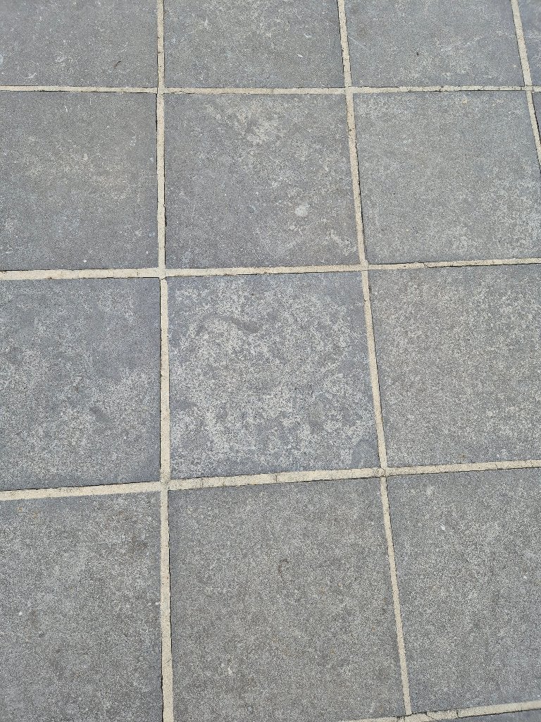 Calcaire bleu belge, Tuiles de terrasse, Utilisé, 10 m²² ou plus, Enlèvement