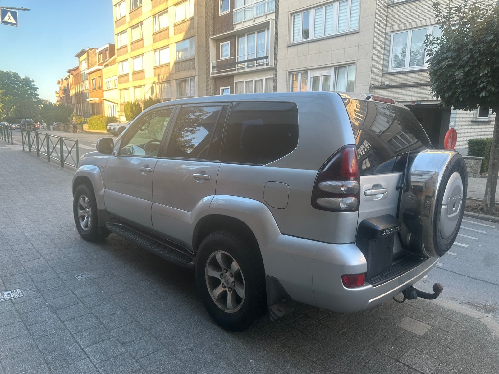 Toyota landcruiser volledig optisch 7-zits*Export*0485905657, Auto's, Automaat, 4 cilinders, 7 zetels, Leder