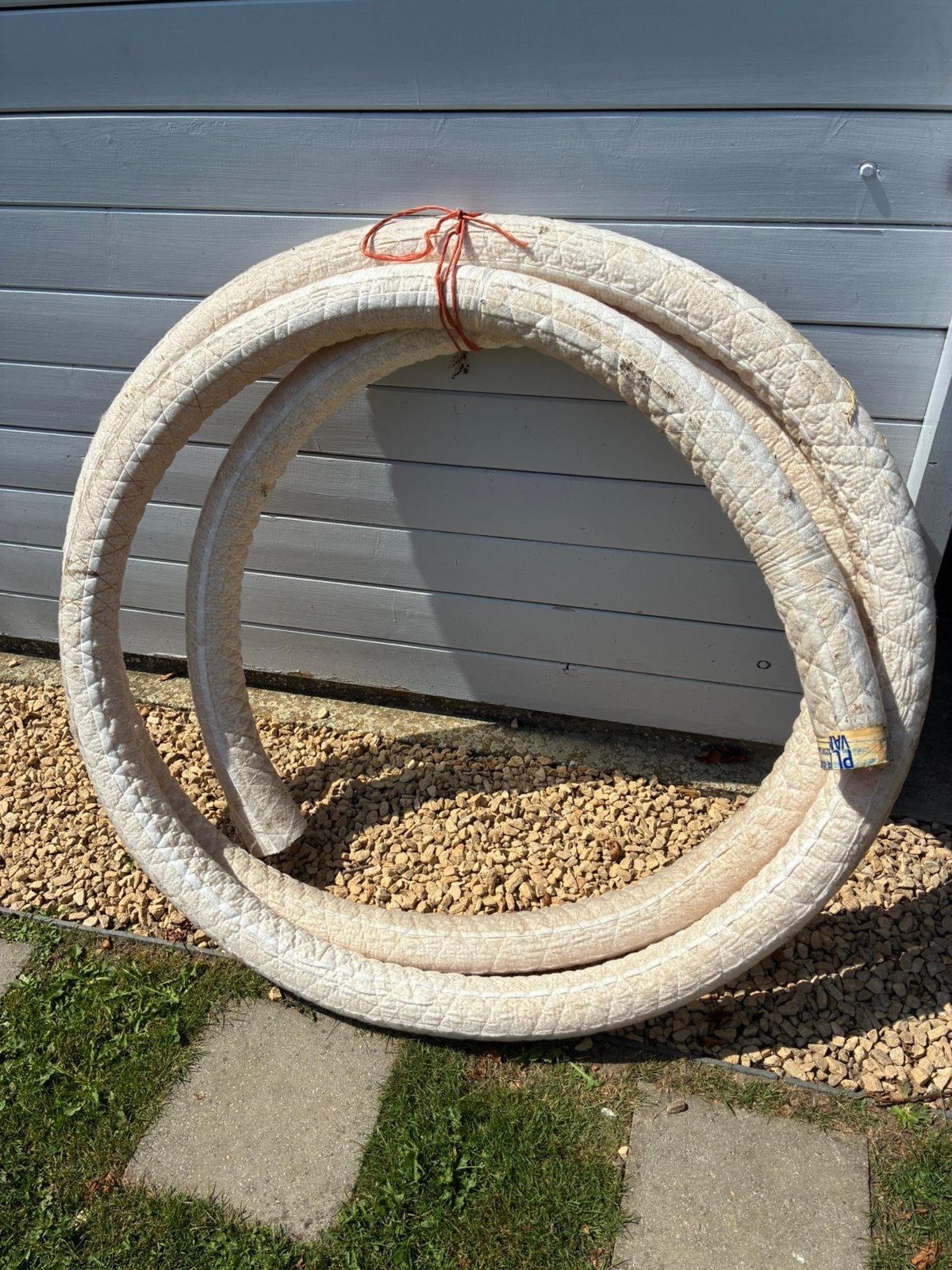 Drainagebuis 7cm x 9m, Doe-het-zelf en Bouw, Buizen en Afvoer, Ophalen, Zo goed als nieuw