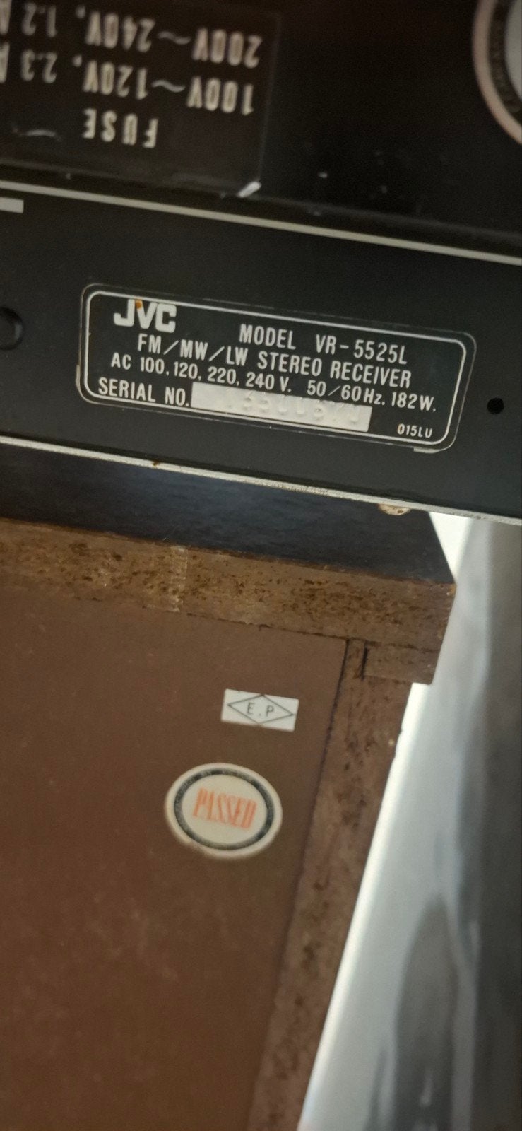 ensemble Hi-FI vintage jvc-ampli-turner stéréo & paire d Enc, Enlèvement, Haut-parleurs, JVC