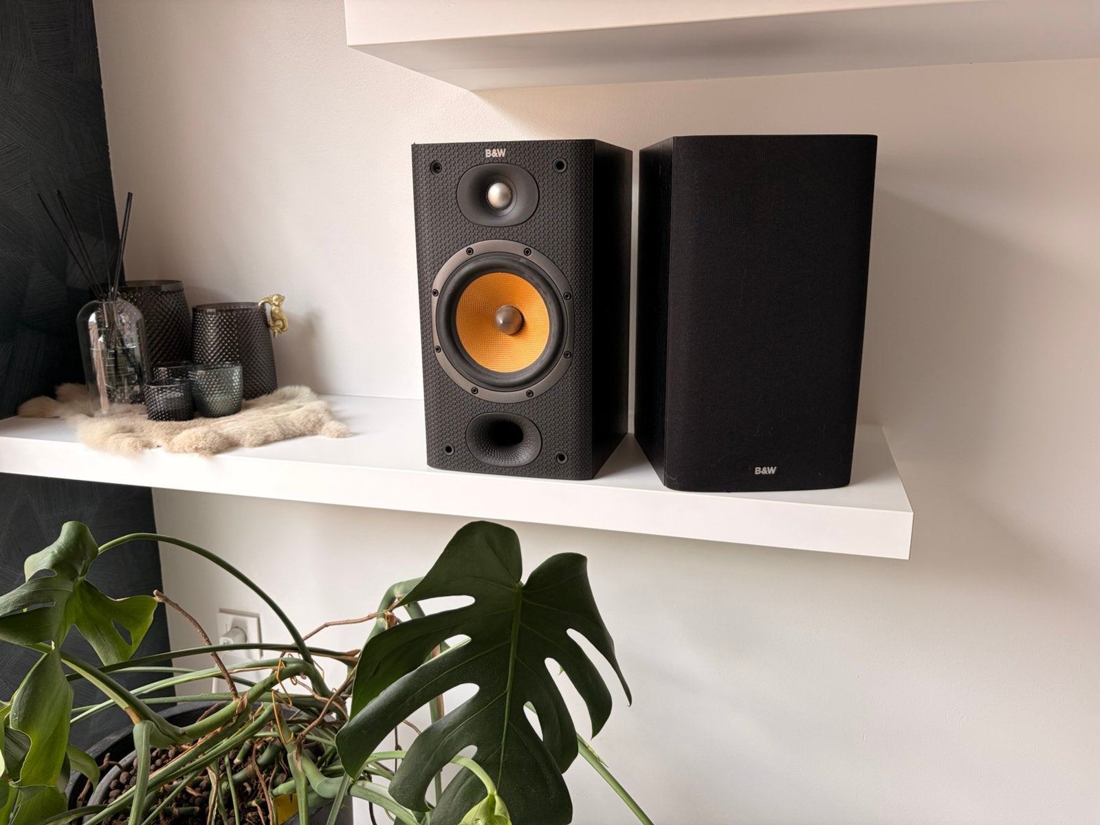B&W stereo speakers links en rechts type DM601 S3, Audio, Tv en Foto, Luidsprekerboxen, Ophalen, Zo goed als nieuw, Stereo speakers