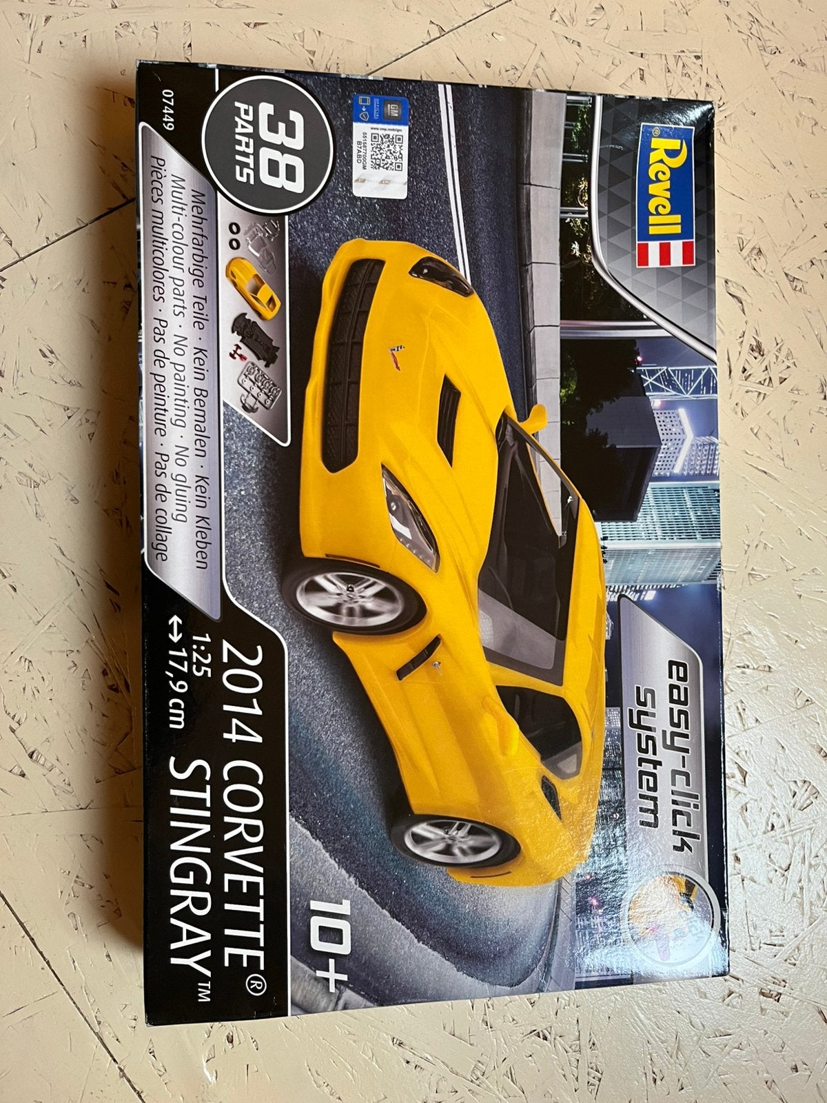 Corvette 2014 stingray 1/25 Revell Sealed! Licensed GM, Hobby en Vrije tijd, Modelbouw | Auto's en Voertuigen, Ophalen of Verzenden