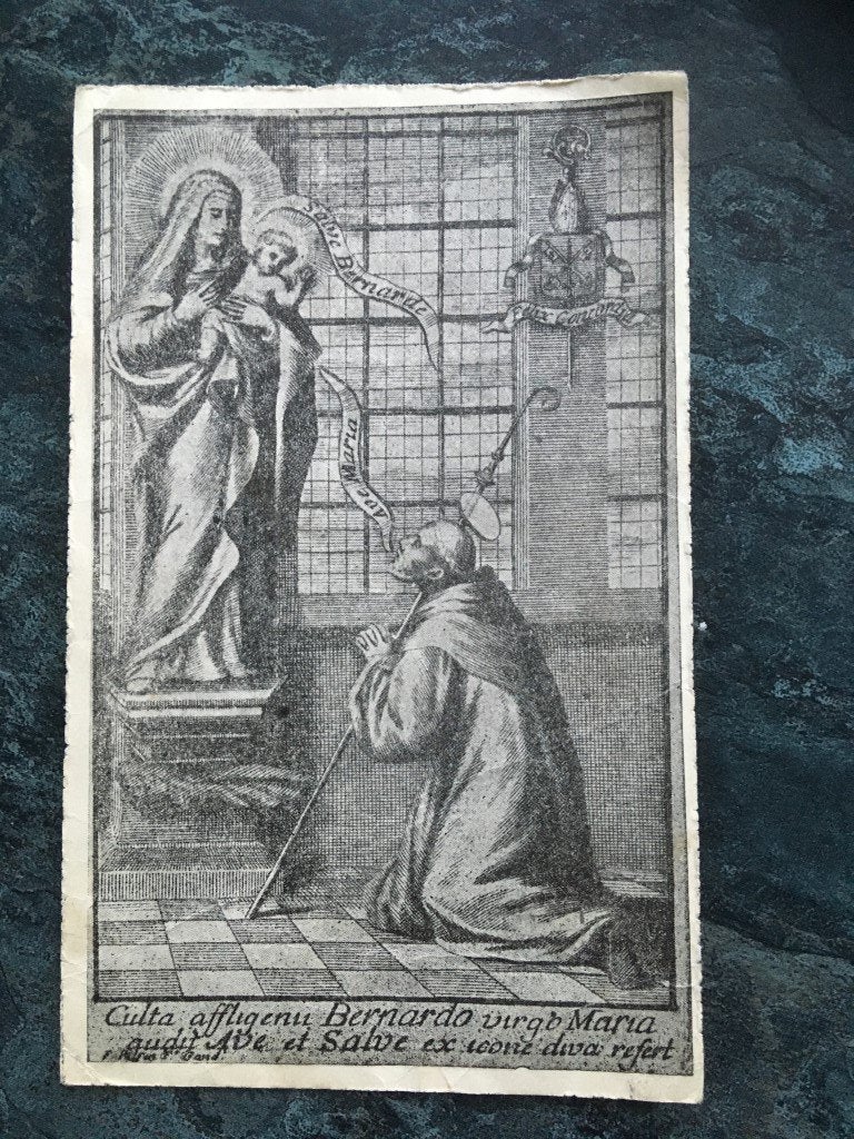 imprimer Abbaye d'Affligem - gravure avec le miracle, Enlèvement ou Envoi