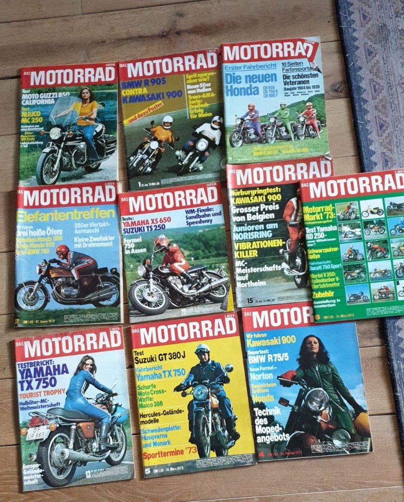 Motorrad tijdschriften, Ophalen of Verzenden, Gelezen, Diverse auteurs, Algemeen