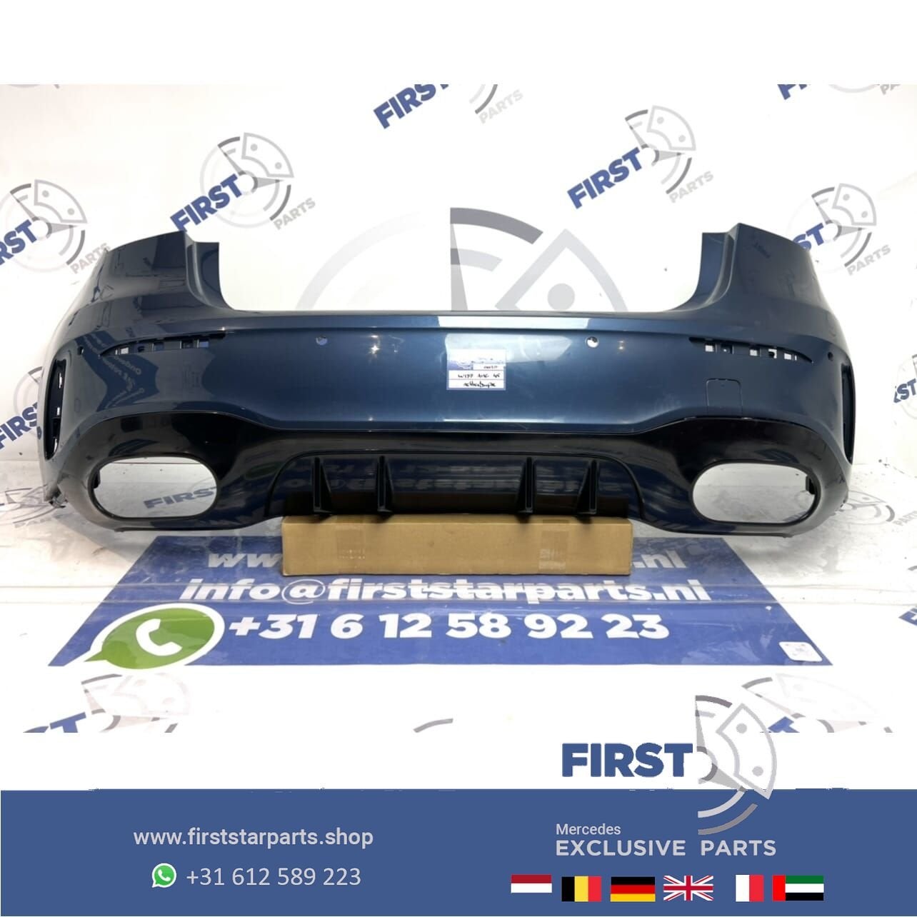 W177 A KLASSE 2024 A45 S AMG ACHTERBUMPER Origineel Mercedes, Arrière, Utilisé, -, -