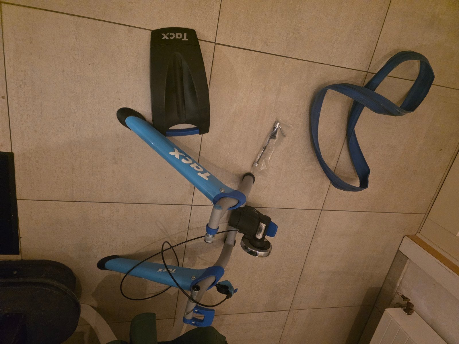 Rollen fiets met trainingsband en steun, Fietsen en Brommers, Ophalen