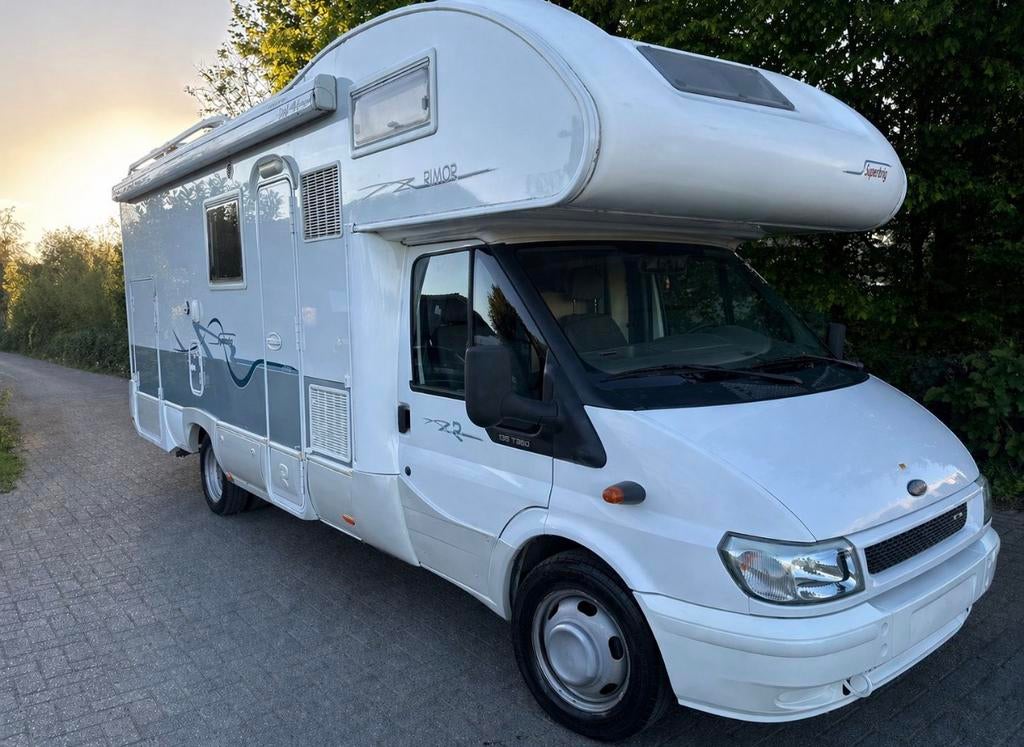 Ford Rimor 677TC Superbrig 2.4 135pk Topstaat !!, Toilette à cassette, Boîte manuelle, Diesel, Particulier