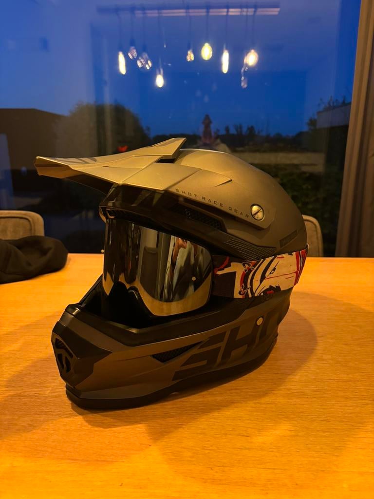 SHOT helm (furious series) + Raven brill, Motos, Enlèvement, L