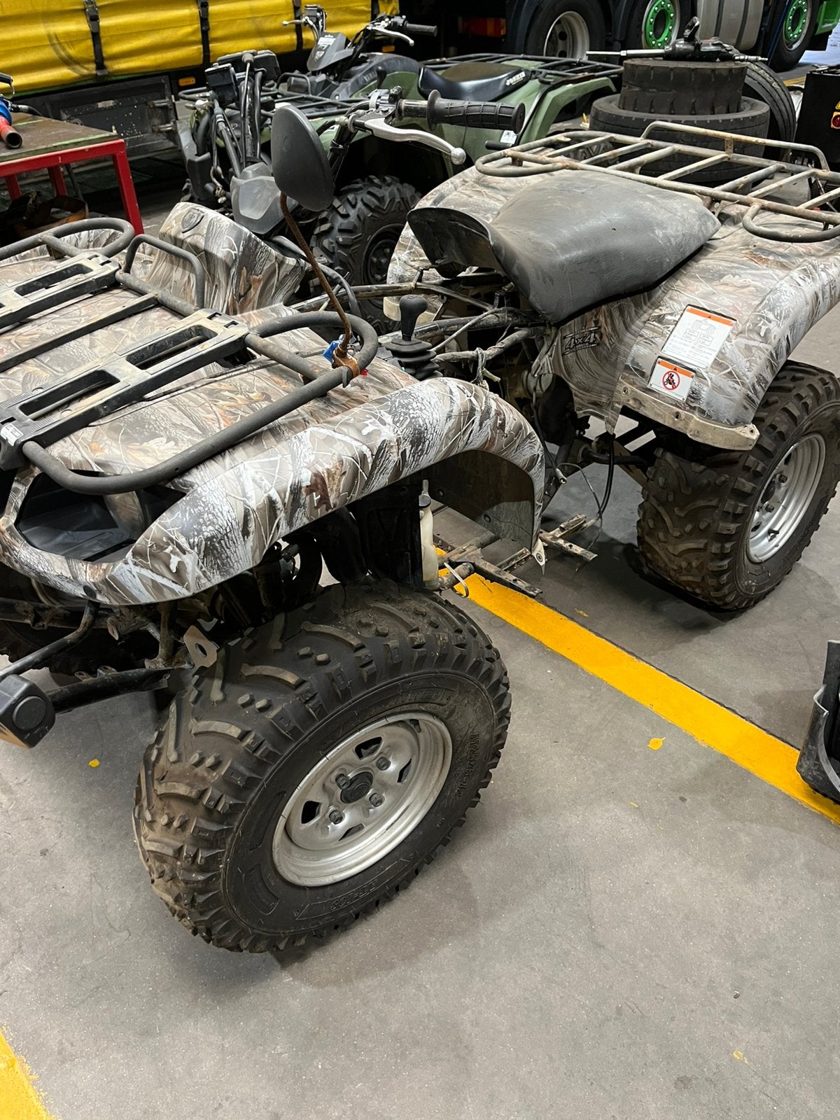 Yamaha grizzly 660, Motos, Quads & Trikes, 1 cylindre, Enlèvement