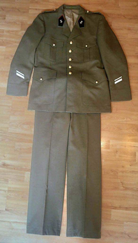 ABL service dress (uitgaansuniform) 68ste genie - 1986, Ophalen of Verzenden, Landmacht, Kleding of Schoenen