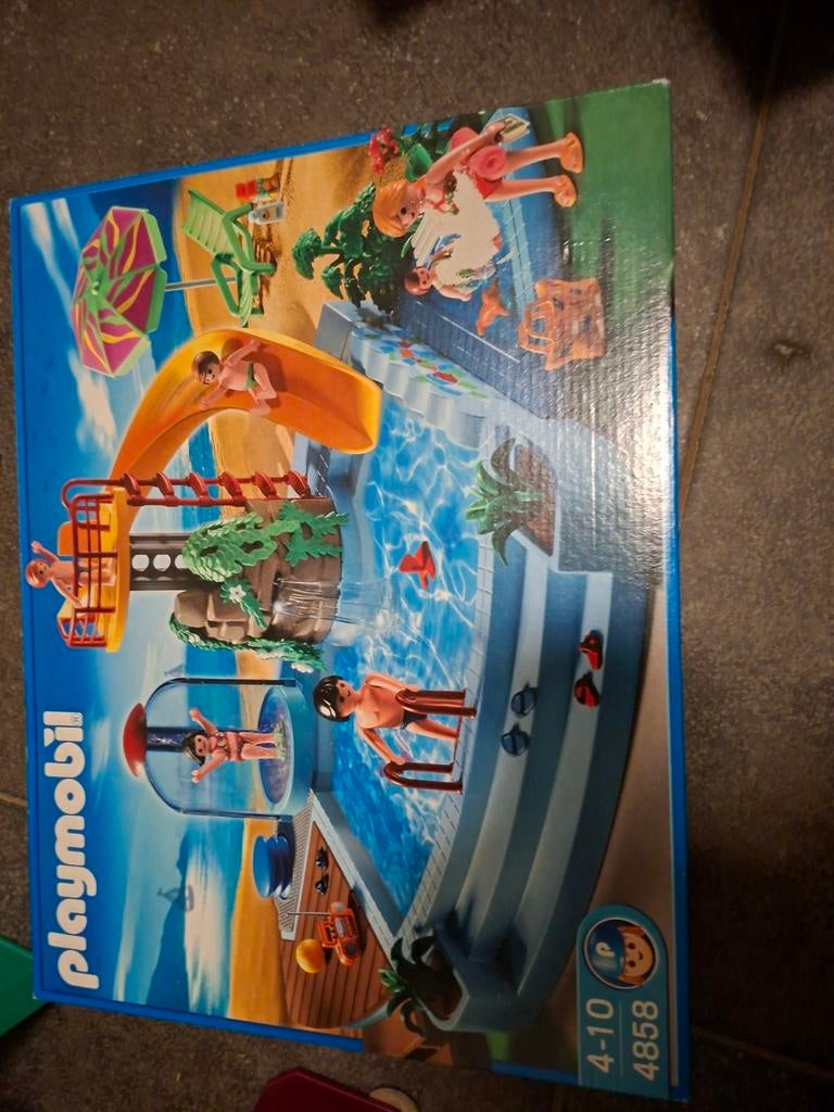 Playmobil 4858 zwembad nieuw! Ongeopende verpakking., Ophalen