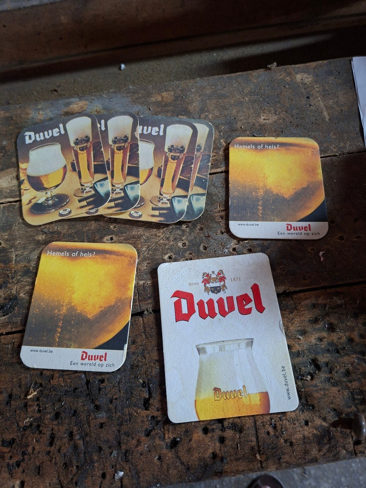 Duvel bierkaartjes, Enlèvement, Duvel