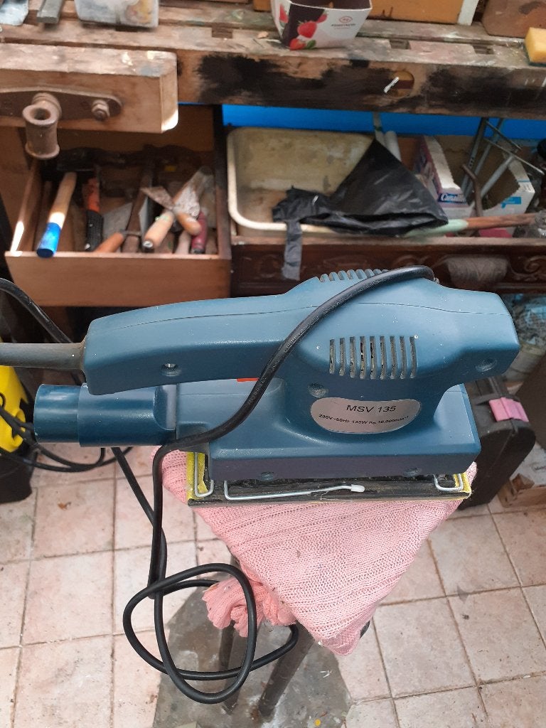 Ponceuse, Bricolage & Construction, Enlèvement, Utilisé, Moins de 600 watts, Ponceuse orbitale