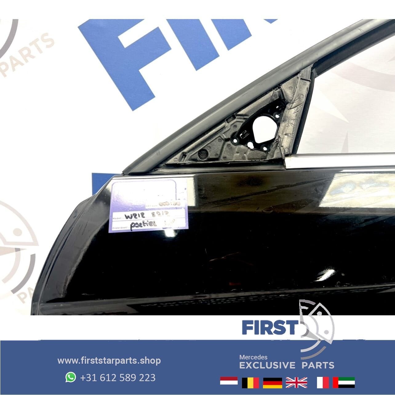 W212 COMPLETE DEUR Mercedes E Klasse LINKS VOOR compleet por, Utilisé, Porte, -, Enlèvement ou Envoi