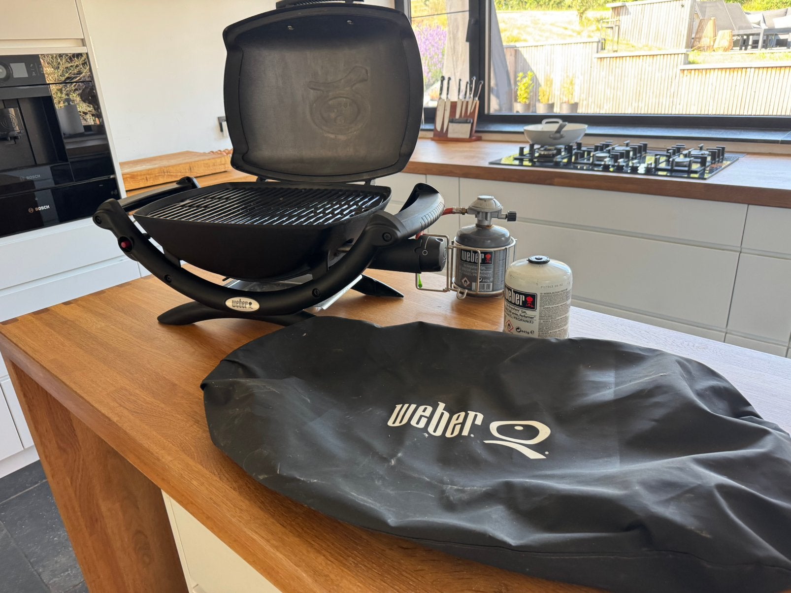 Weber gas bbq, Ophalen, Zo goed als nieuw