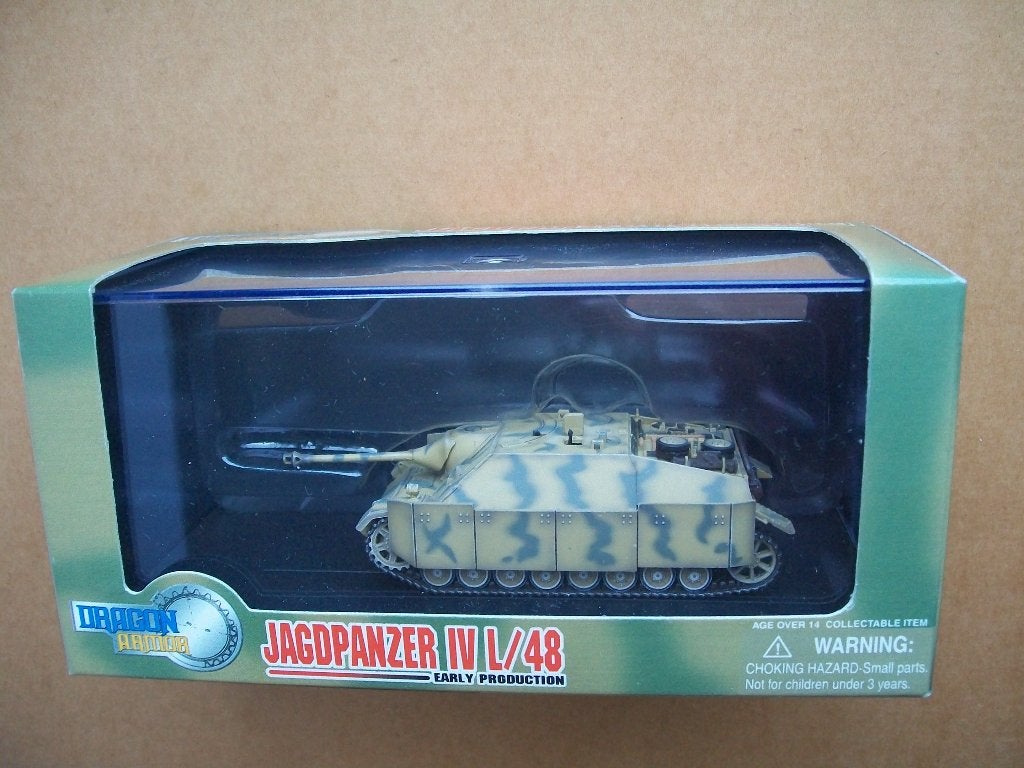 Dragon Armor no. 60225 Jagdpanzer IV L/48 tank 1/72 diecast, Verzamelen, Ophalen of Verzenden