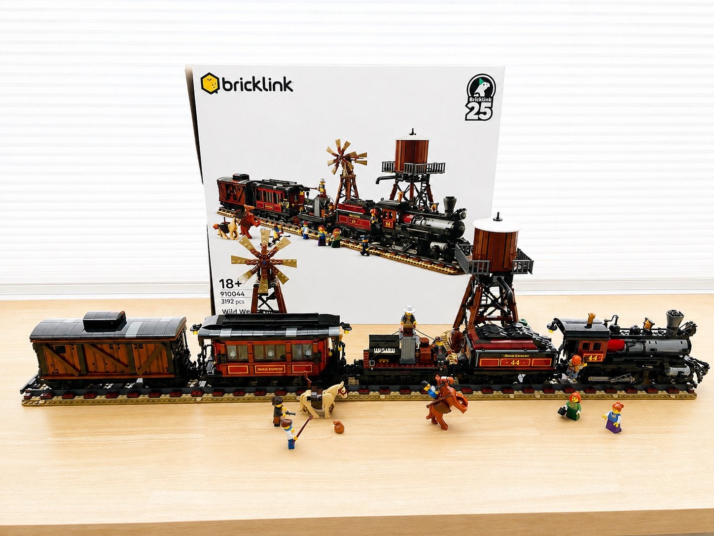Lego Bricklink 910044 Wild West Train, Ophalen of Verzenden, Zo goed als nieuw, Compleet, Lego