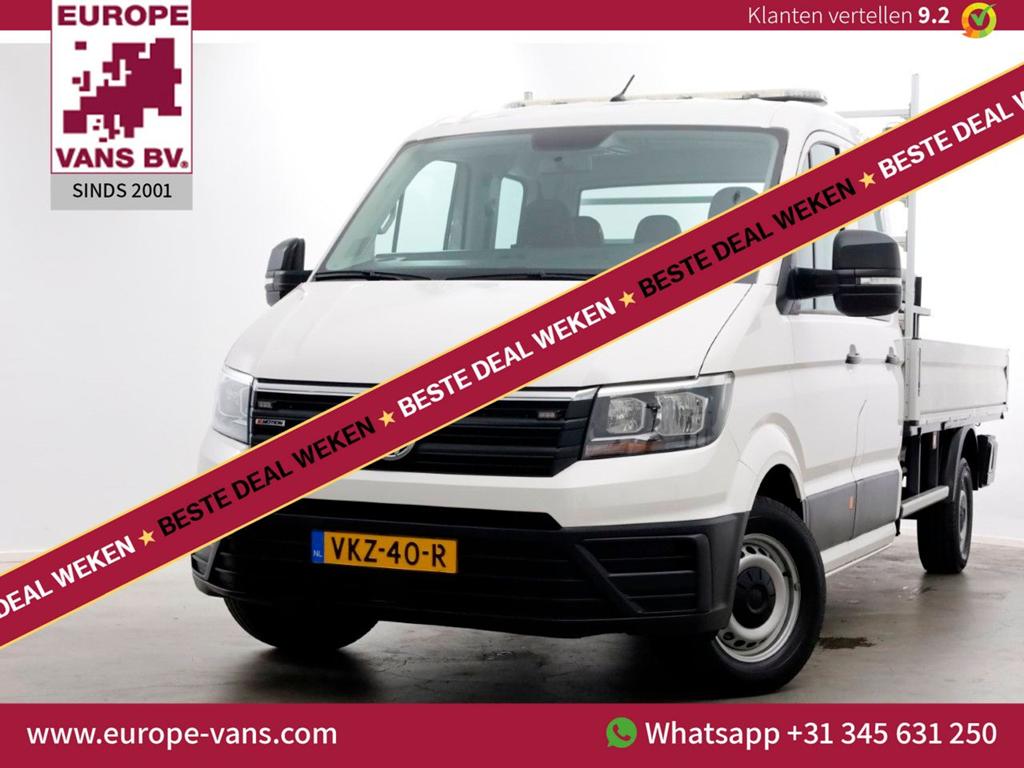 Volkswagen Crafter 35 2.0 TDI 177pk 4Motion 4x4 D.C. Open La, Auto's, Bestelwagens en Lichte vracht, Wit, Electronic Stability Program (ESP)