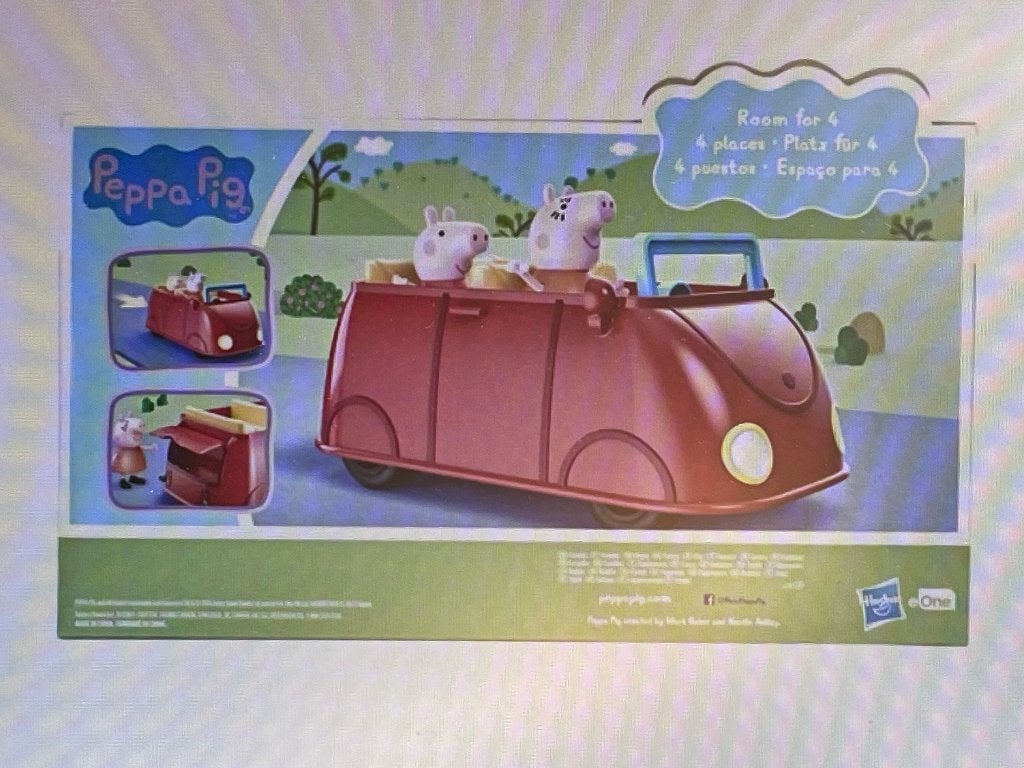 Voiture rouge Hasbro Peppa Pig 3à7a NEUVE, Enlèvement