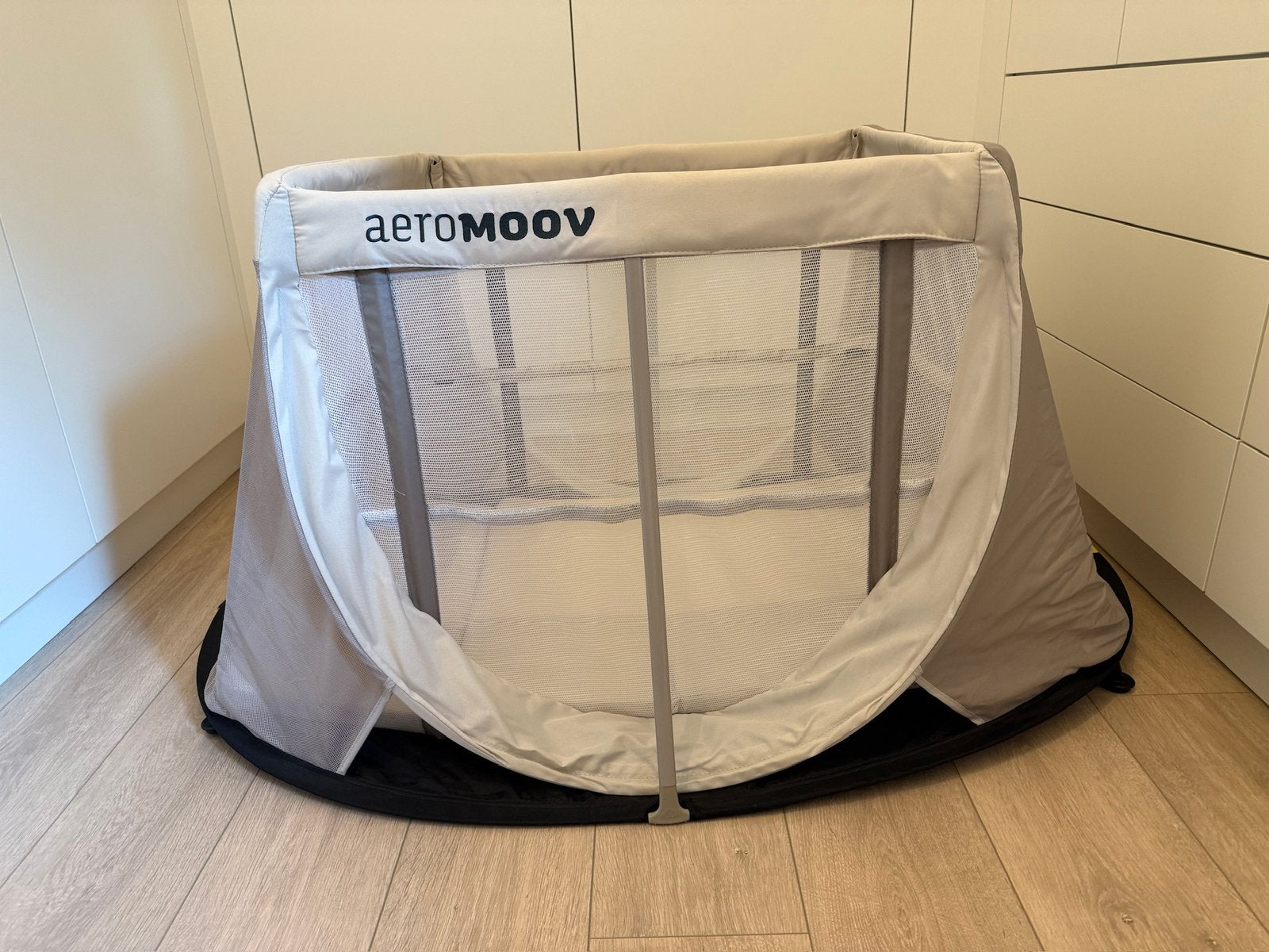 Aeromoov instant reisbed met accessoires, Ophalen, Zo goed als nieuw
