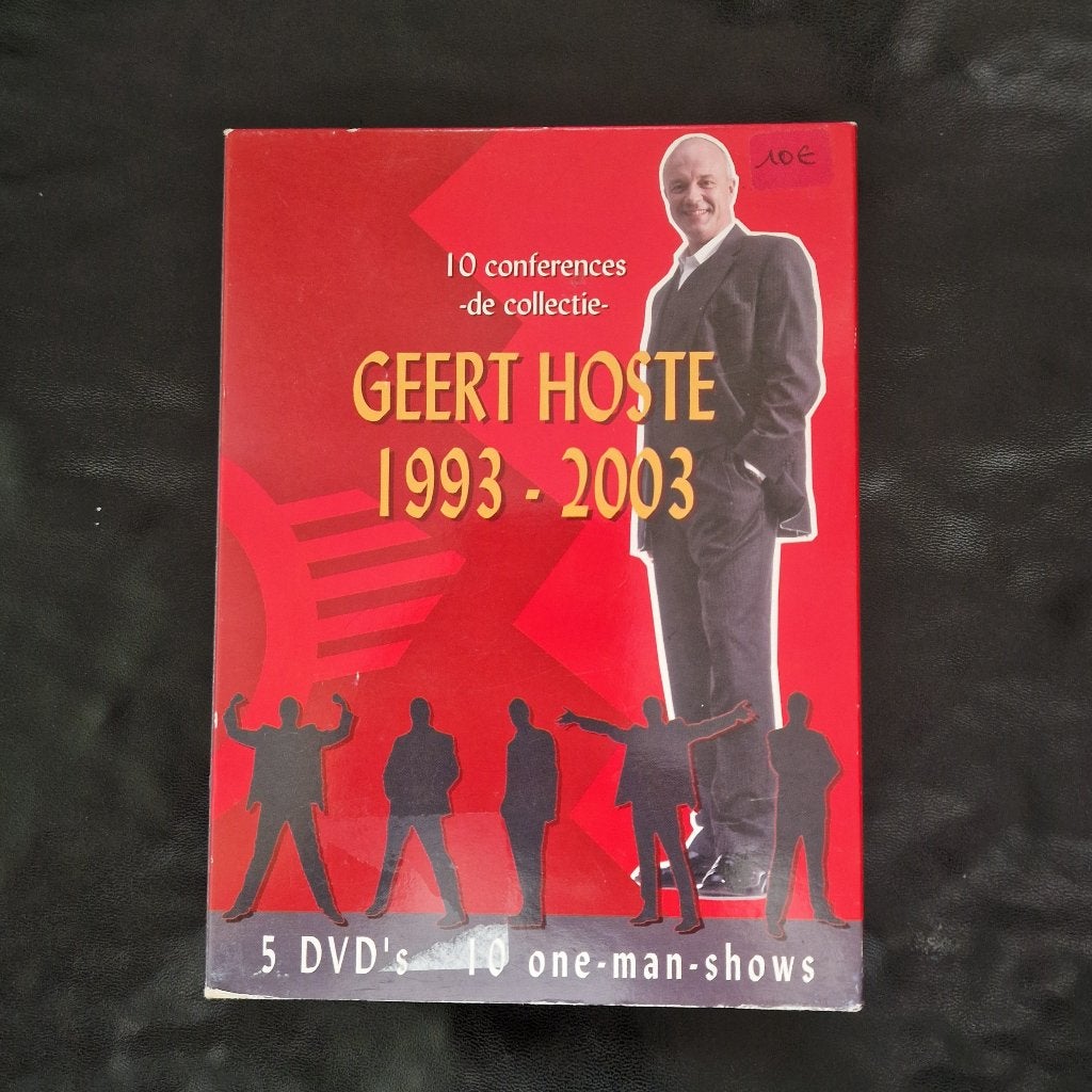 Geert Hoste |  "12 conferences" en Jubileumshow - 9 DVD, Cd's en Dvd's, Ophalen