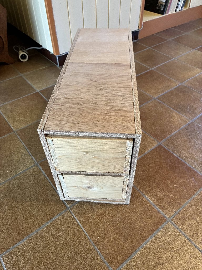 Vintage houten fichenbakken, Articles professionnels, Aménagement de Bureau & Magasin | Fournitures de bureau, Enlèvement, Utilisé