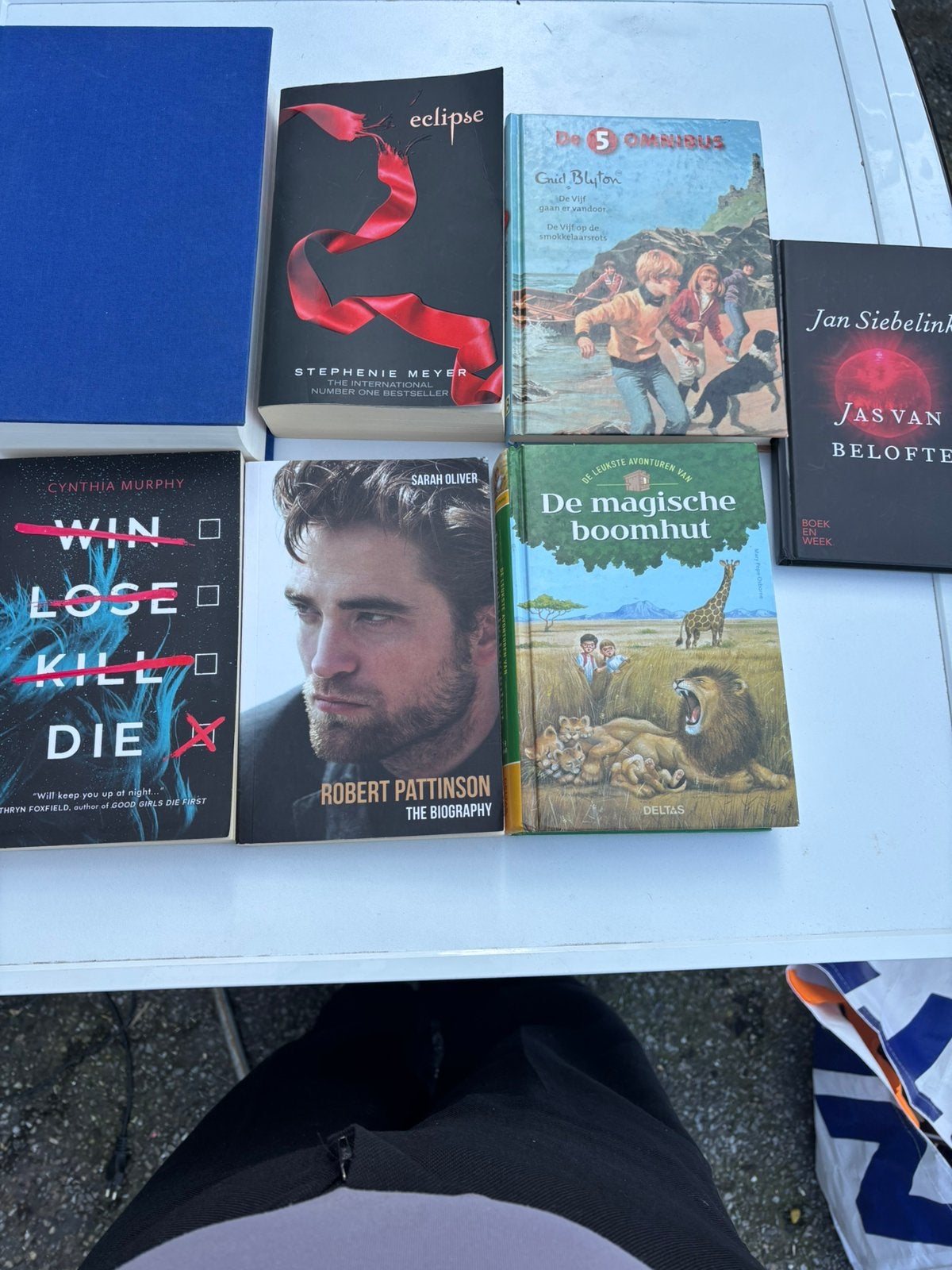 Boeken, Boeken, Ophalen, Zo goed als nieuw