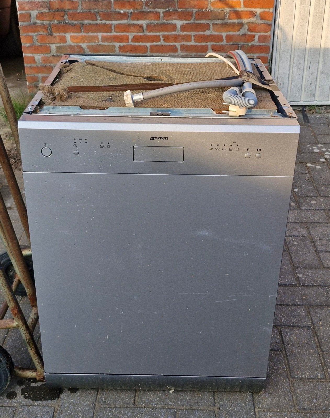 smeg vaatwasser, Ophalen