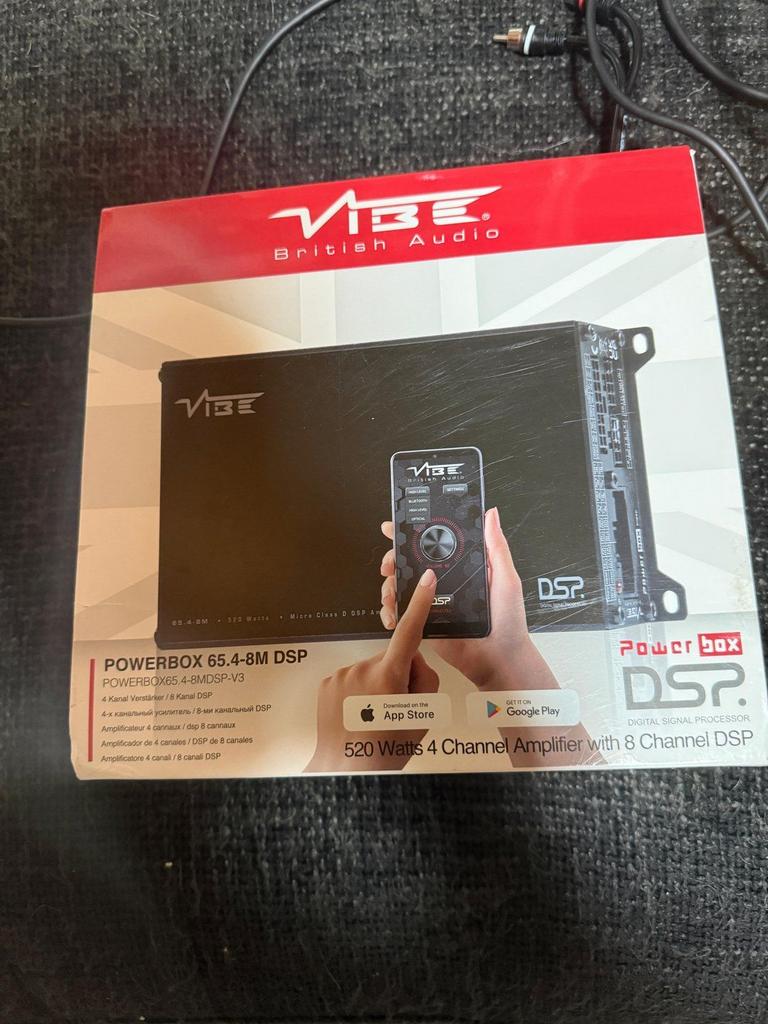 Vibe Powerbox 65.4-8MDSP-V3 DSP (Recent compleet nagekeken), Gebruikt, -, -, Ophalen of Verzenden