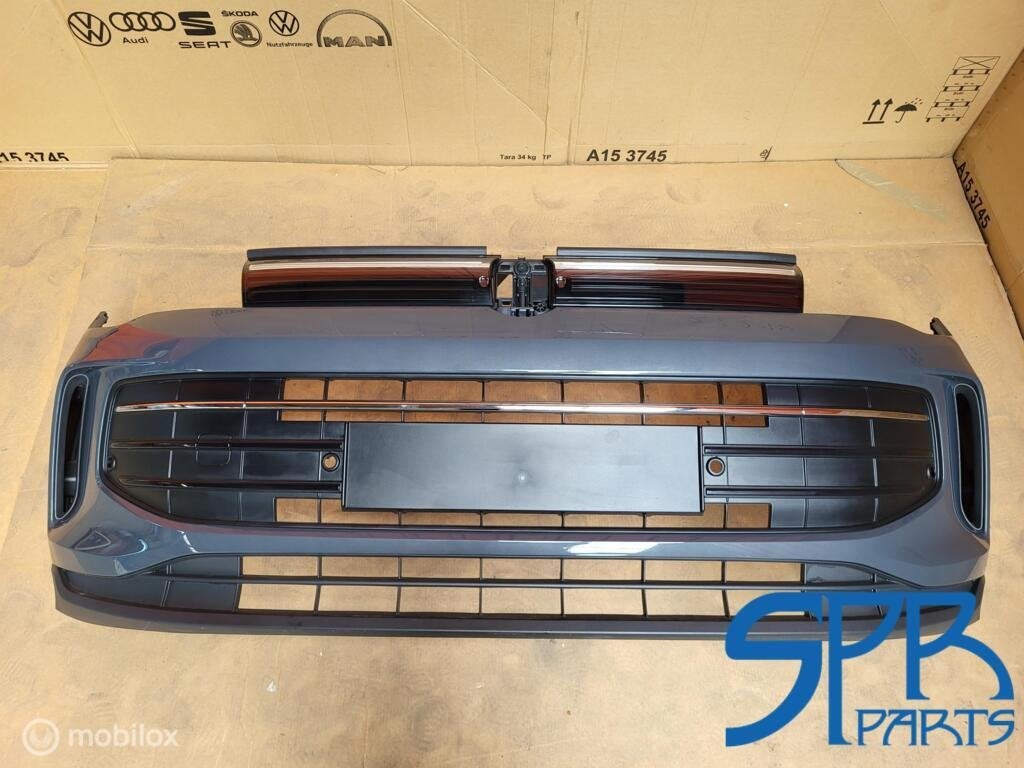 Vw TIGUAN 571 CT1 LIFE LC7Q VOORBUMPER GRILLE BUMPER C7Q NEW, Auto-onderdelen, Interieur en Bekleding, Volkswagen, Nieuw, Ophalen of Verzenden