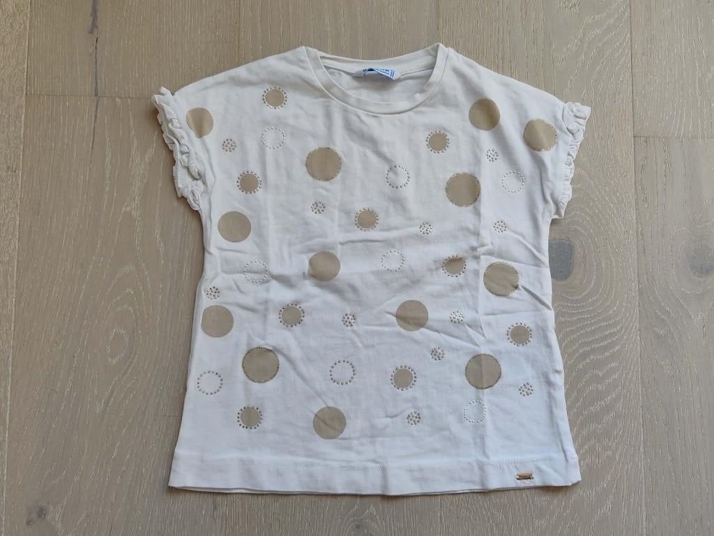 Mayoral t-shirt, Meisje, MAYORAL, Ophalen of Verzenden, Zo goed als nieuw