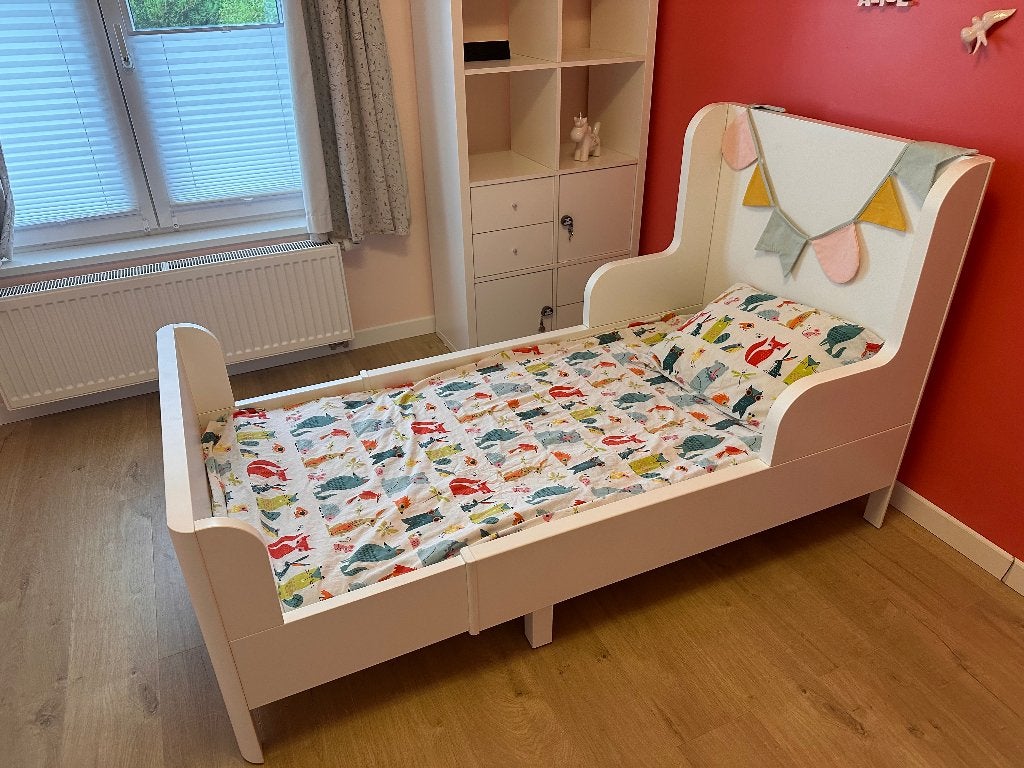 Lit évolutif enfant, Maison & Meubles, Chambre à coucher | Lits, Utilisé, Une personne, 80 cm, 200 cm, Bois, Enlèvement