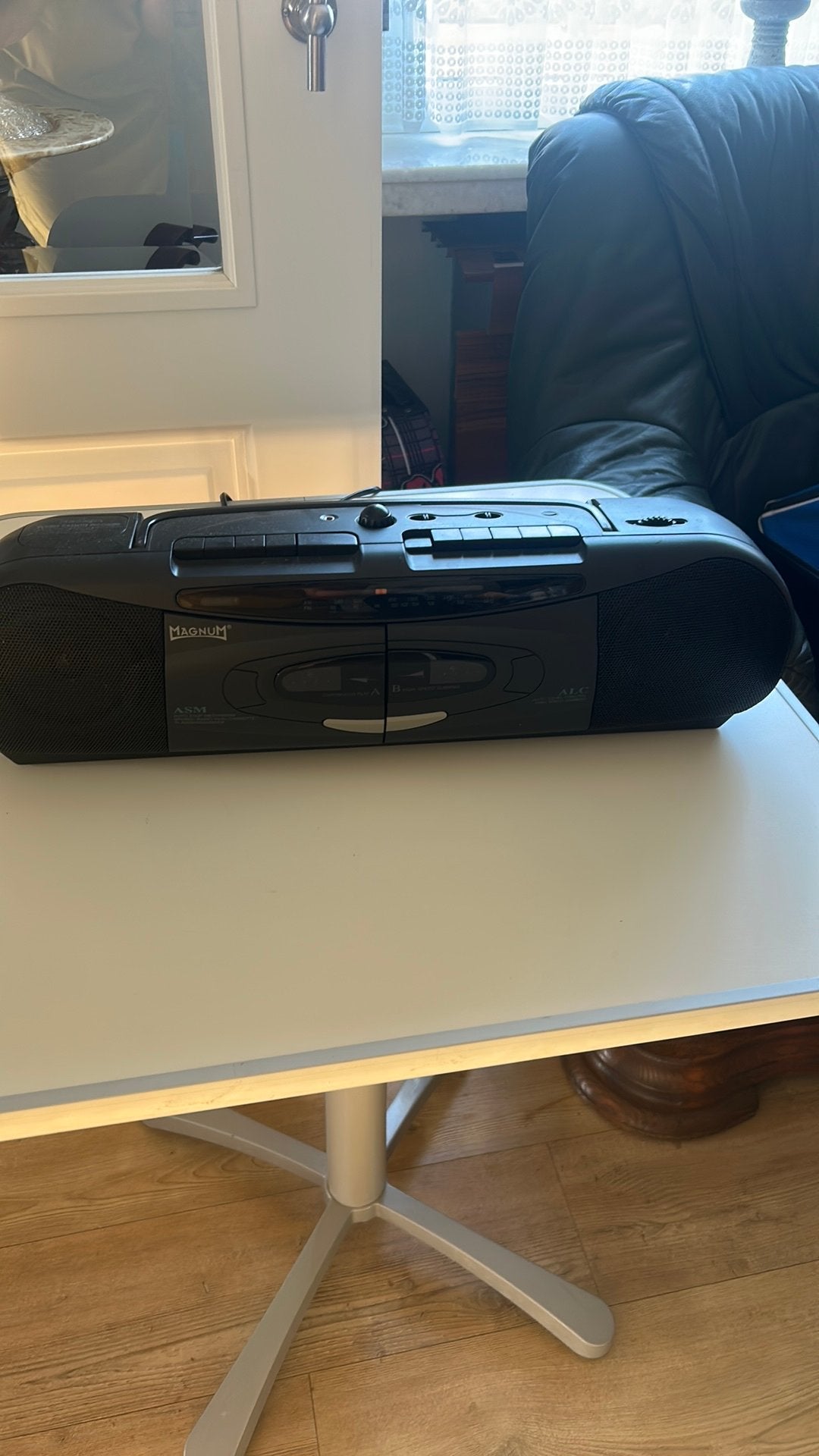 Dubbele casette speler/opnemer Magnum STR-350, TV, Hi-fi & Vidéo, Enlèvement, Comme neuf