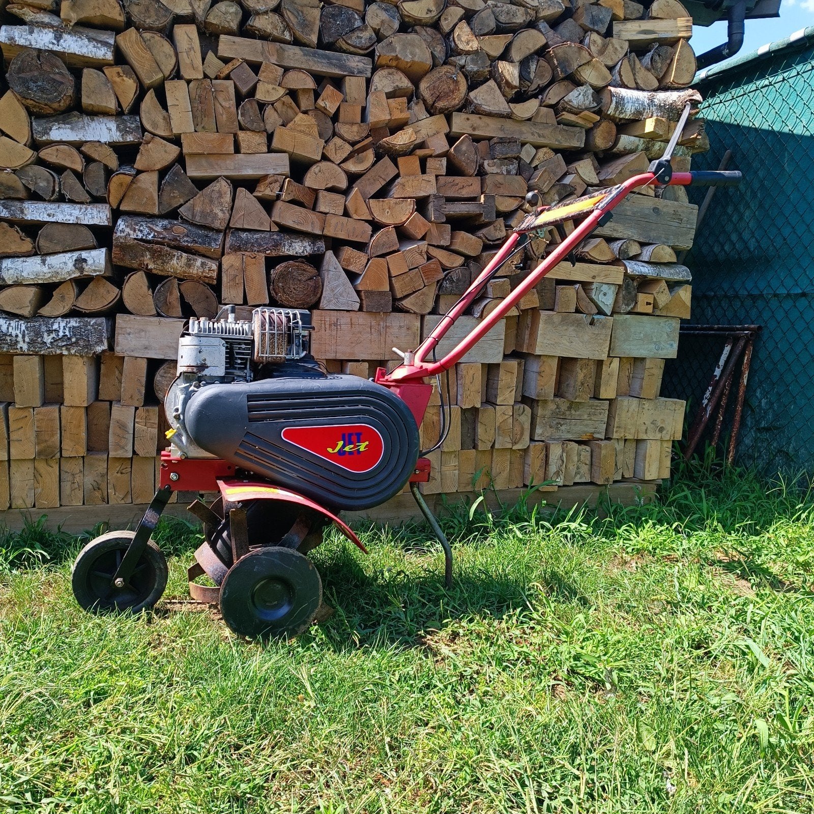 motoculteur de jardin, Enlèvement