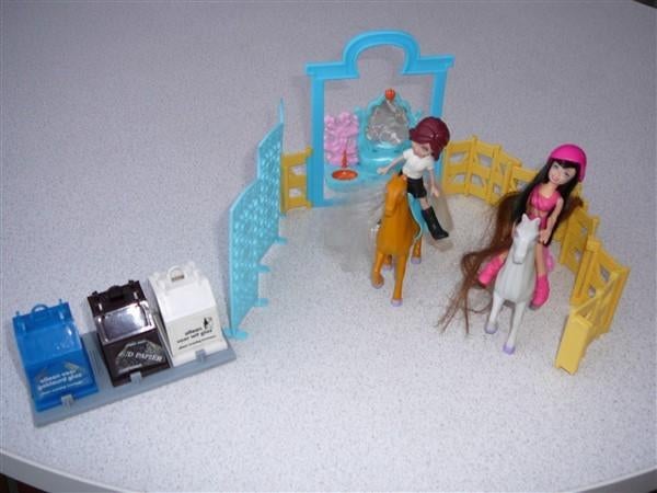 Polly Pocket met paarden met popjes, Enlèvement, Utilisé