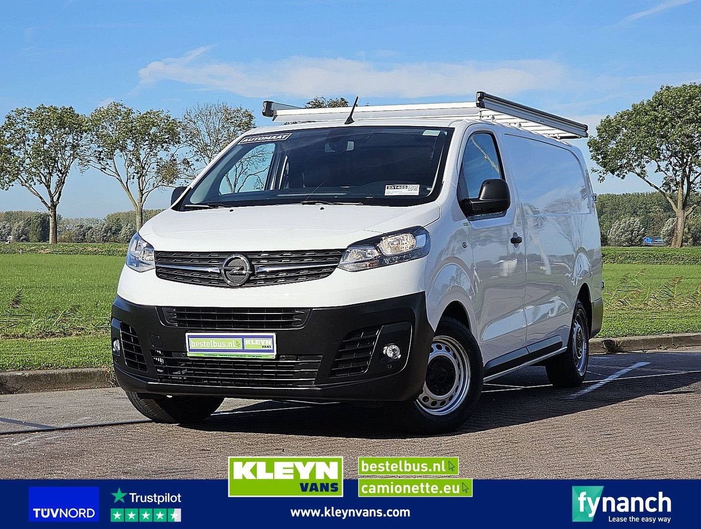 Opel VIVARO 2.0 lang, automaat, airco, navi, pdc, imperiaal,, Automaat, Wit, Bedrijf, Te koop