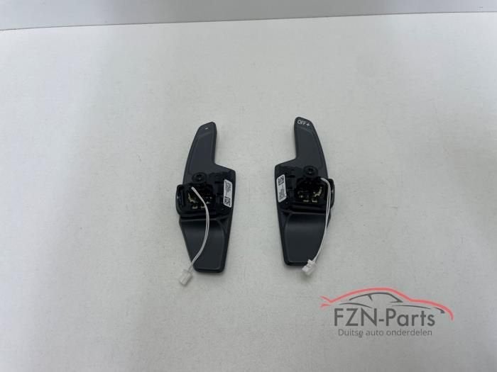 VW Golf 8 R Schakelflipper set Links Rechts Grijs, Ophalen of Verzenden, Gebruikt