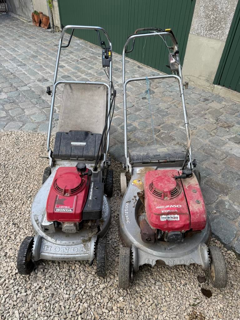 Honda HR 194 en honda HR2160, Jardin & Terrasse, Tondeuses à gazon, Utilisé, Enlèvement