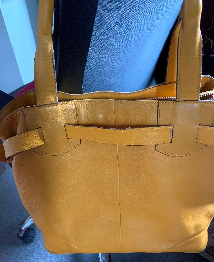 Sac à main Mac Grégor, Enlèvement, Utilisé, Jaune, Sac à main