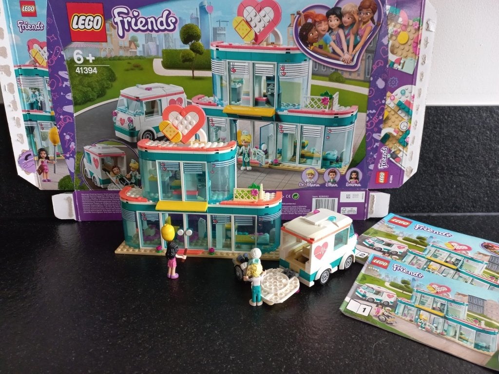 LEGO Friends 41394 – L'hôpital de Heartlake City, City, Lego, Inclusief instructies, Ophalen of Verzenden