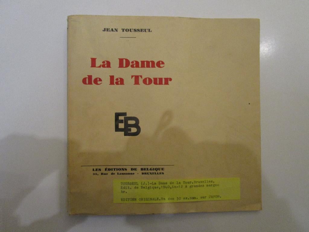 Oeuvre de l'auteur Jean TOUSSEUL., Enlèvement, Utilisé