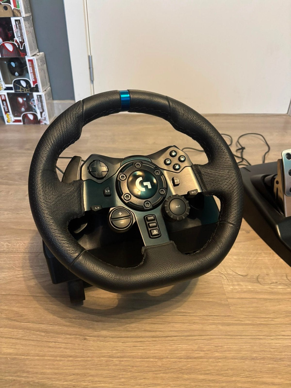 G923 racing wheel and pedals, Games en Spelcomputers, Spelcomputers | Sony Consoles | Accessoires, Ophalen, PlayStation 4