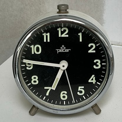 Wekker « Peter » vintage jaren 60, Ophalen