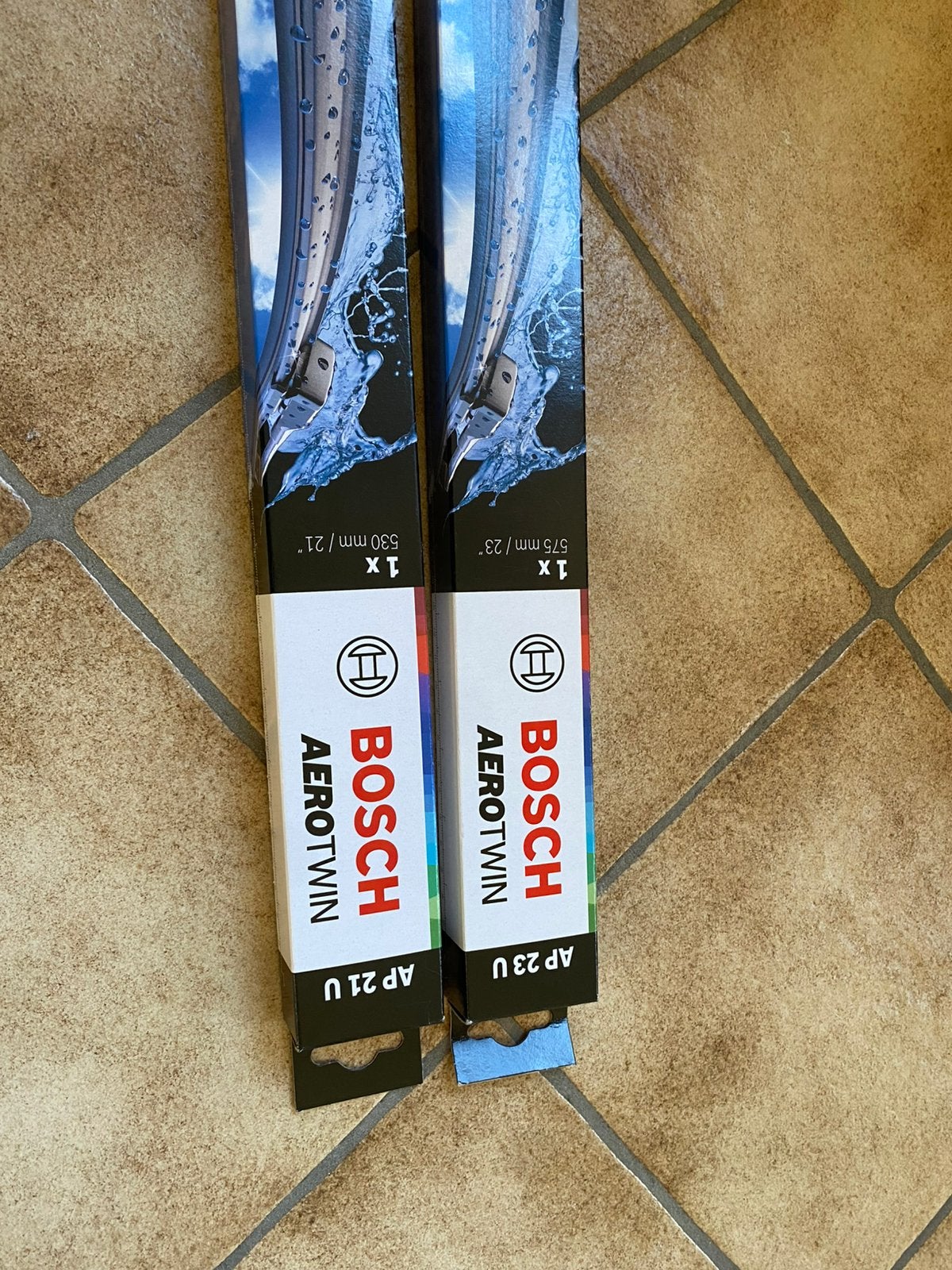 Bosch Aero twin ruitenwissers AP23U en AP21U, Ophalen, Nieuw