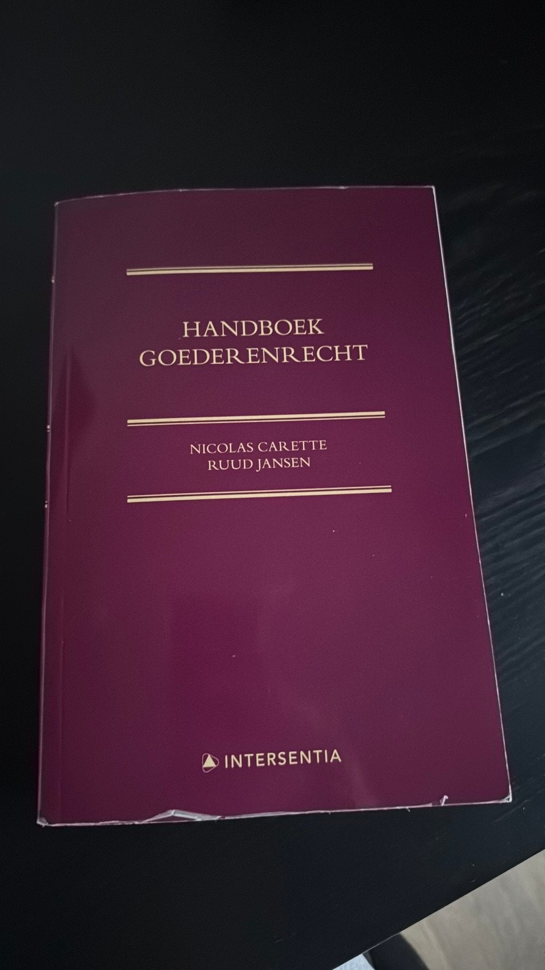 Handboek Goederenrecht, Boeken, Ophalen, Gelezen, Hoger Onderwijs