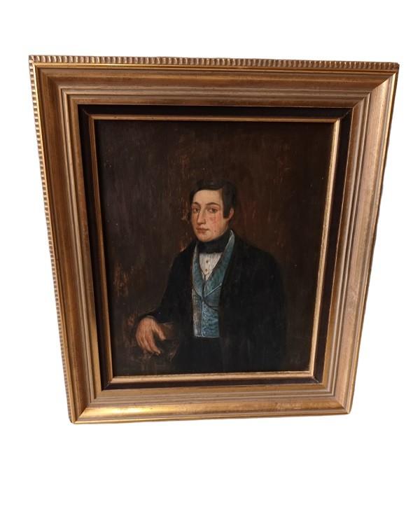 Peinture de portrait de Fanny Jacquier (XIXe)., Enlèvement ou Envoi
