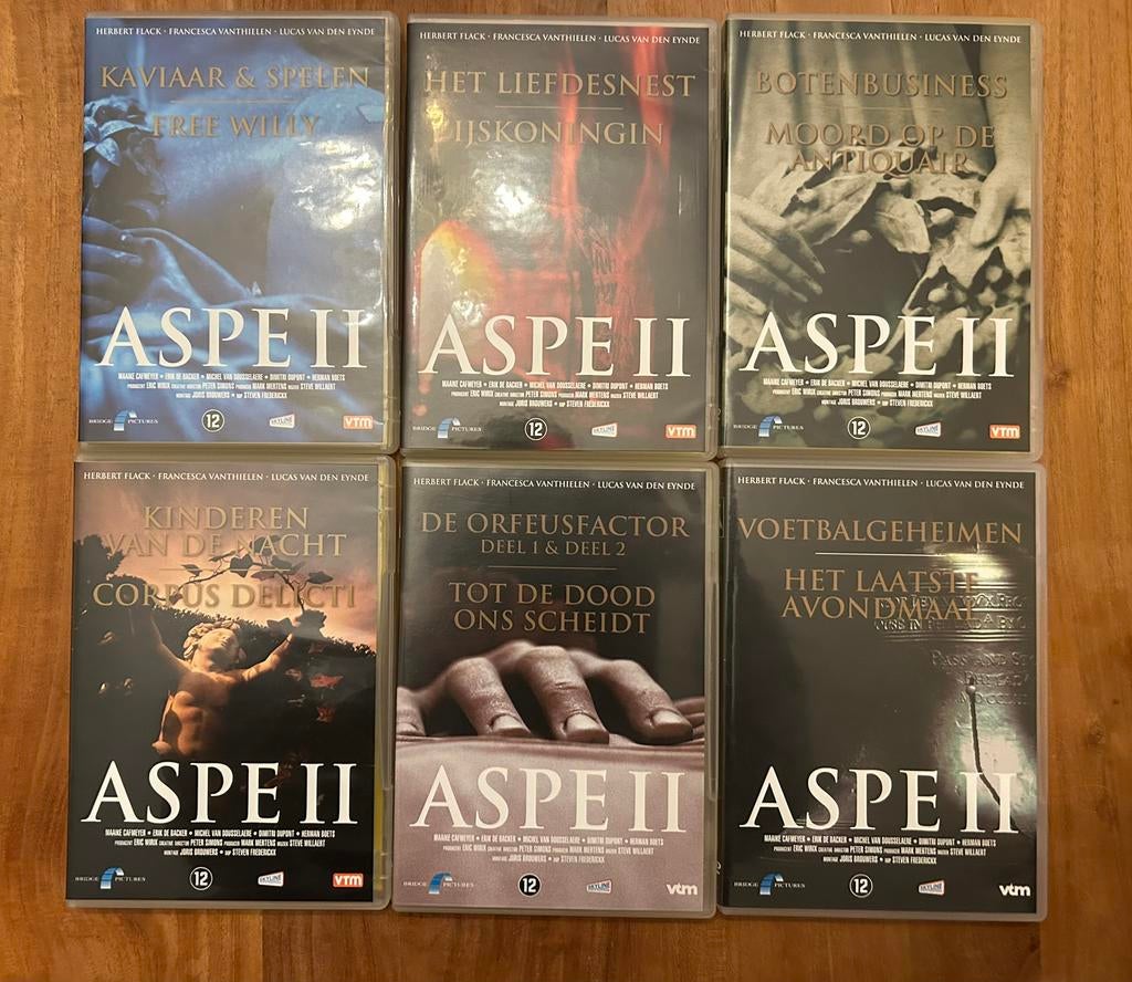 Aspe || aflevering 1 t/m 13 DVD box, Cd's en Dvd's, Ophalen, Zo goed als nieuw
