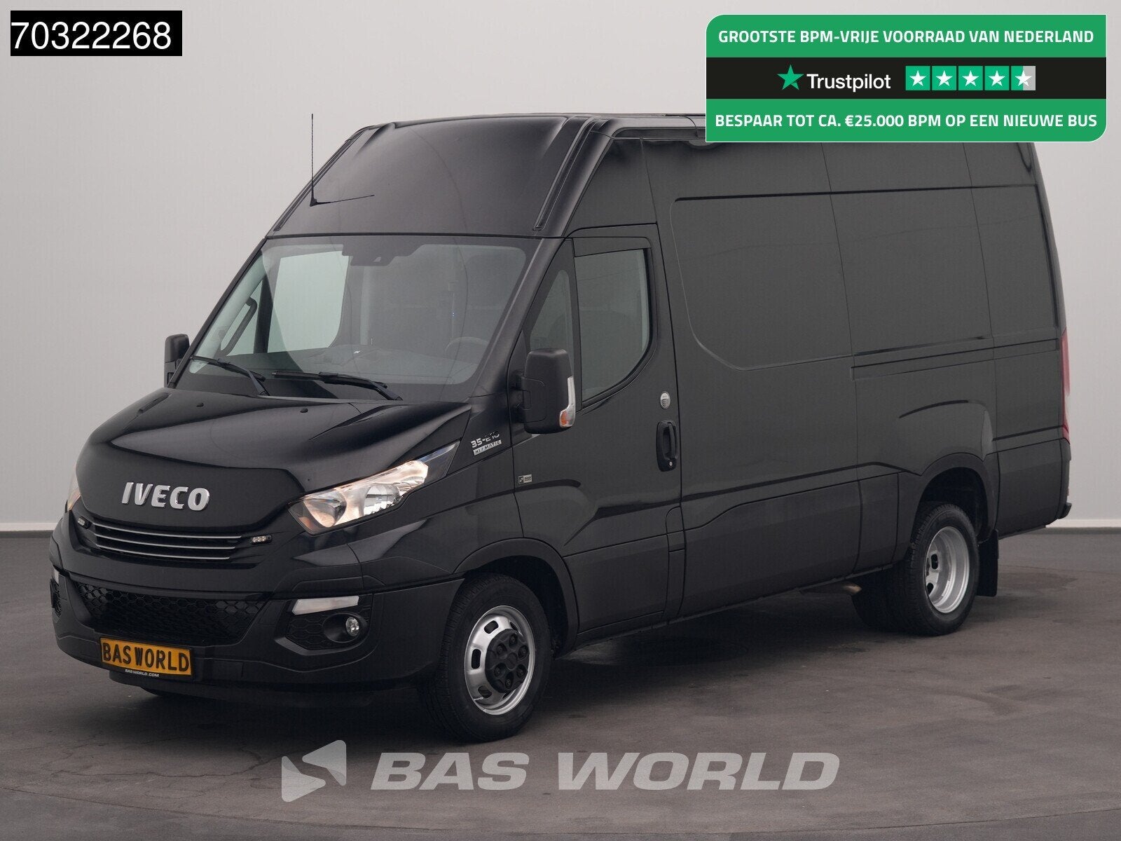 Iveco Daily 35C21 3.0L Automaat Dubbellucht L2H2 3,5t Trekha, Autos, 2737 kg, Achat, Feux de virage, Euro 6